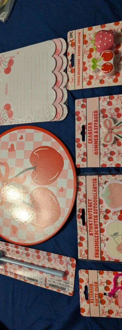 Huge Cherry Stationary Lot